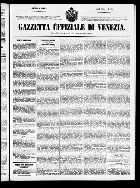 Gazzetta ufficiale di Venezia