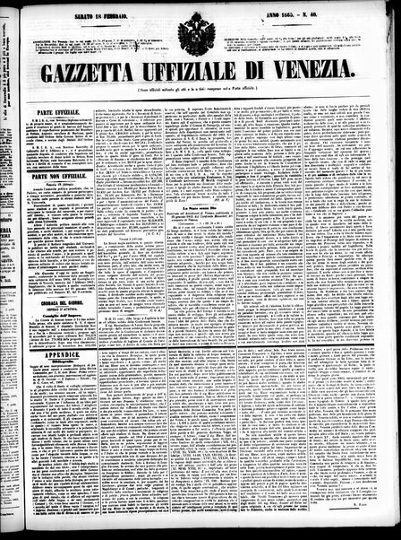 Gazzetta ufficiale di Venezia