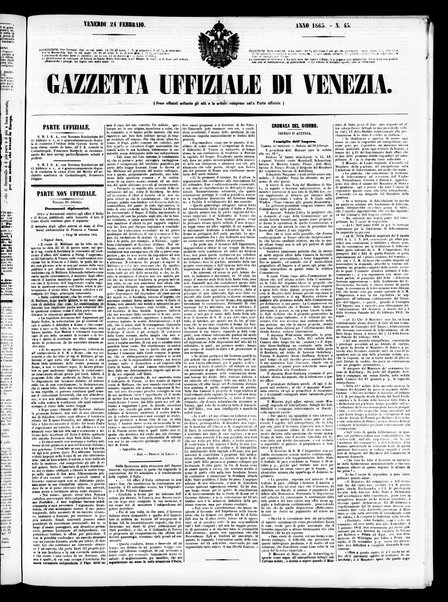 Gazzetta ufficiale di Venezia