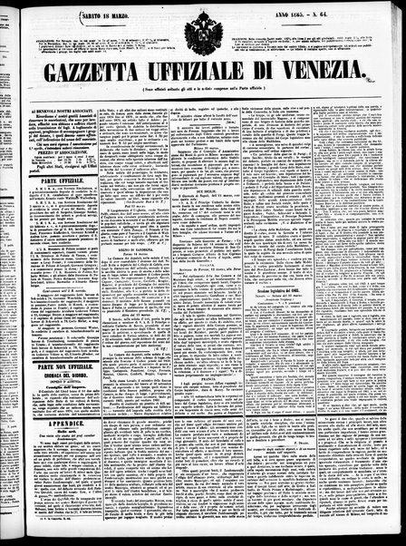 Gazzetta ufficiale di Venezia