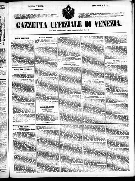 Gazzetta ufficiale di Venezia