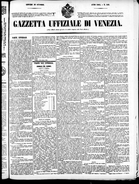 Gazzetta ufficiale di Venezia