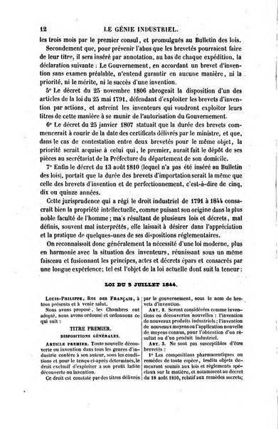 Le genie industriel revue des inventions francaises et etrangeres