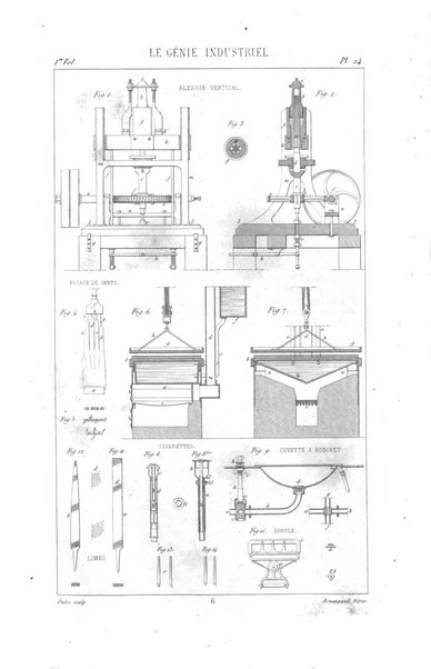 Le genie industriel revue des inventions francaises et etrangeres