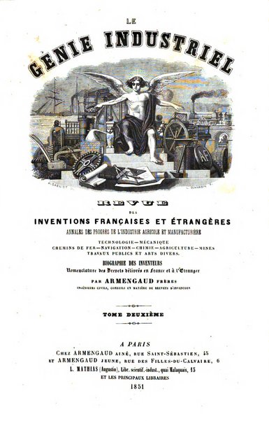 Le genie industriel revue des inventions francaises et etrangeres