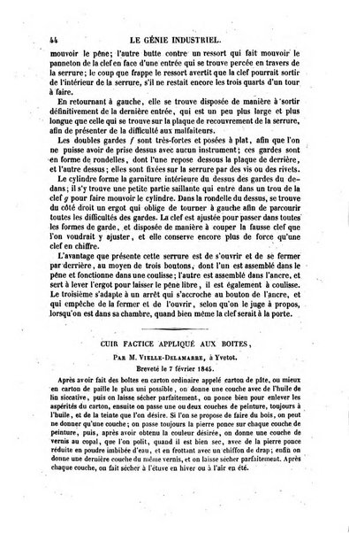 Le genie industriel revue des inventions francaises et etrangeres