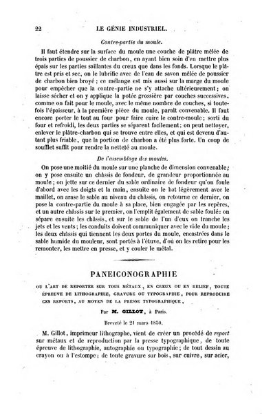 Le genie industriel revue des inventions francaises et etrangeres