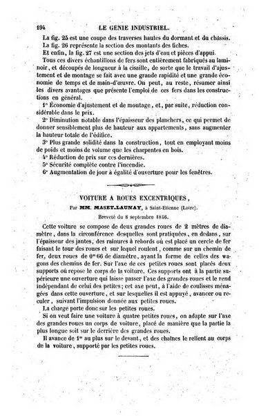 Le genie industriel revue des inventions francaises et etrangeres