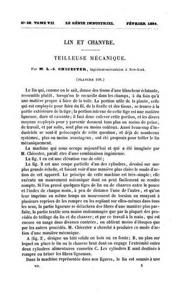 Le genie industriel revue des inventions francaises et etrangeres