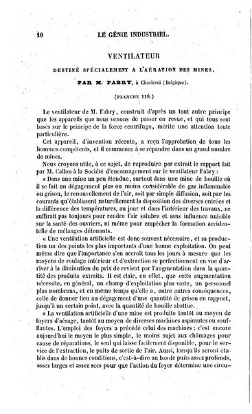 Le genie industriel revue des inventions francaises et etrangeres