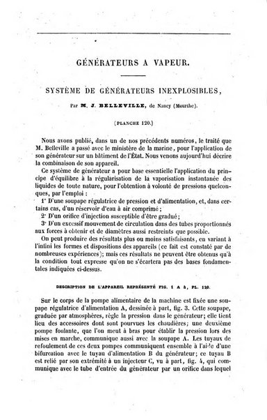 Le genie industriel revue des inventions francaises et etrangeres