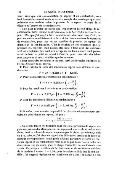 Le genie industriel revue des inventions francaises et etrangeres