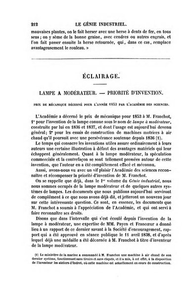 Le genie industriel revue des inventions francaises et etrangeres