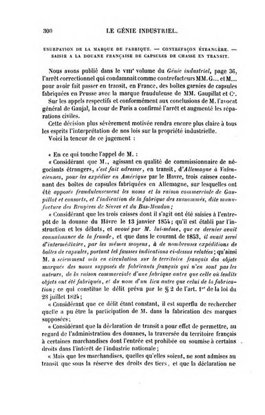 Le genie industriel revue des inventions francaises et etrangeres