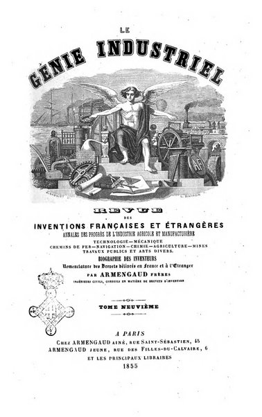 Le genie industriel revue des inventions francaises et etrangeres