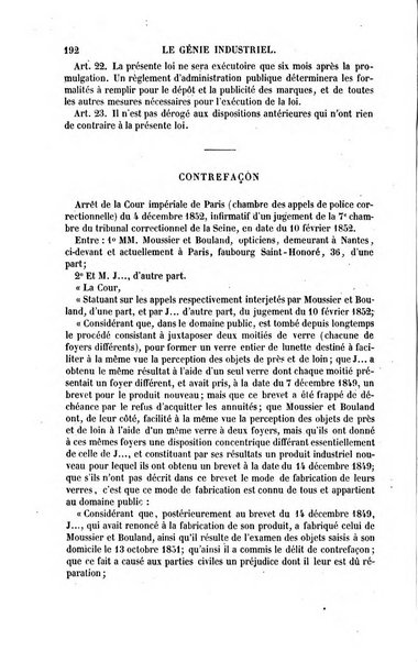 Le genie industriel revue des inventions francaises et etrangeres