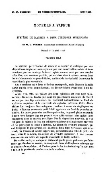 Le genie industriel revue des inventions francaises et etrangeres