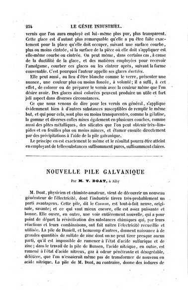 Le genie industriel revue des inventions francaises et etrangeres