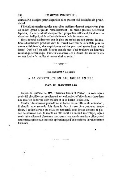 Le genie industriel revue des inventions francaises et etrangeres