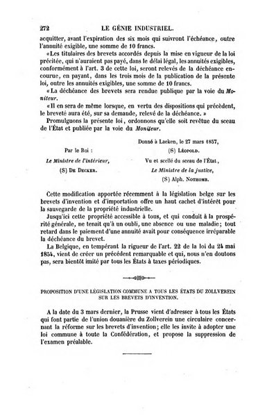 Le genie industriel revue des inventions francaises et etrangeres