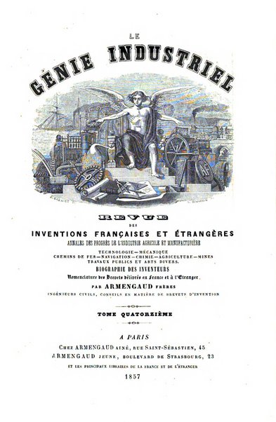 Le genie industriel revue des inventions francaises et etrangeres