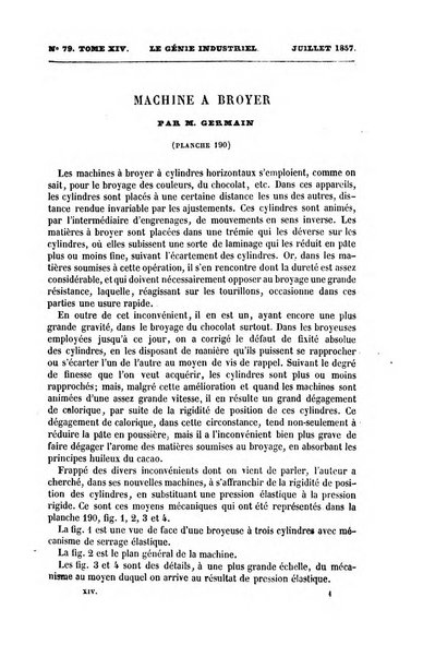 Le genie industriel revue des inventions francaises et etrangeres