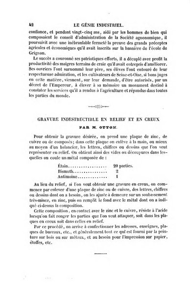 Le genie industriel revue des inventions francaises et etrangeres