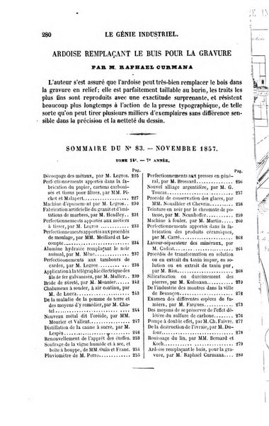 Le genie industriel revue des inventions francaises et etrangeres