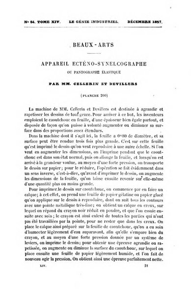 Le genie industriel revue des inventions francaises et etrangeres