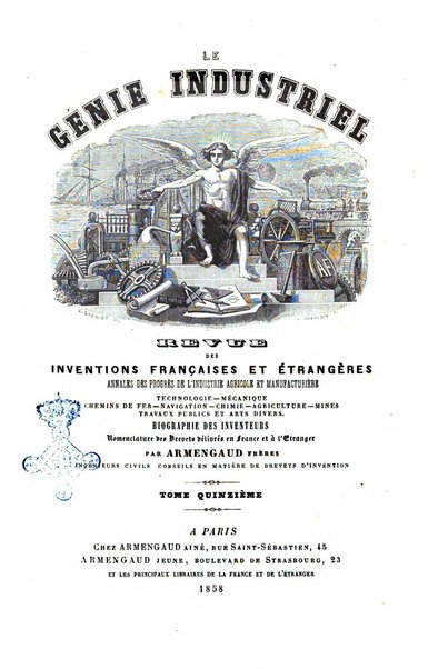 Le genie industriel revue des inventions francaises et etrangeres