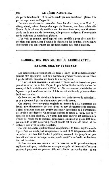 Le genie industriel revue des inventions francaises et etrangeres