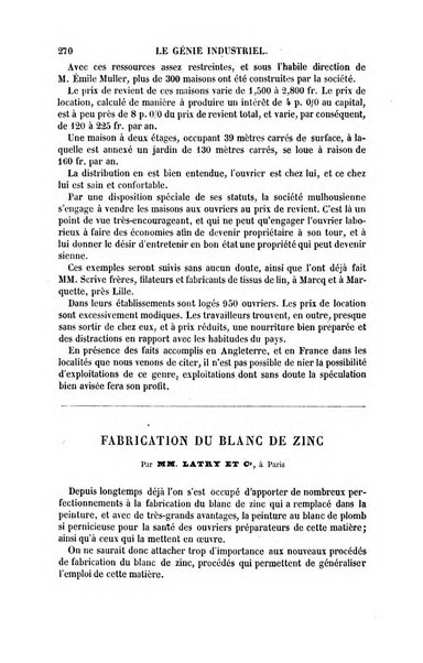 Le genie industriel revue des inventions francaises et etrangeres