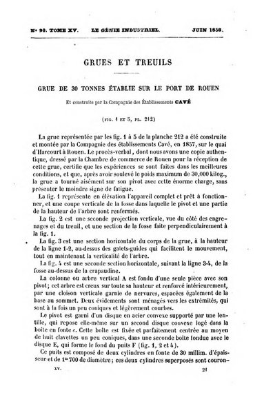 Le genie industriel revue des inventions francaises et etrangeres