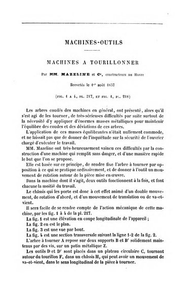 Le genie industriel revue des inventions francaises et etrangeres