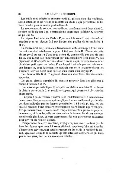 Le genie industriel revue des inventions francaises et etrangeres