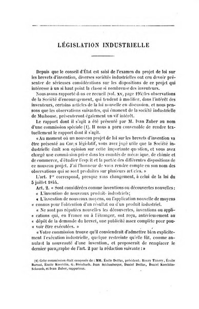 Le genie industriel revue des inventions francaises et etrangeres