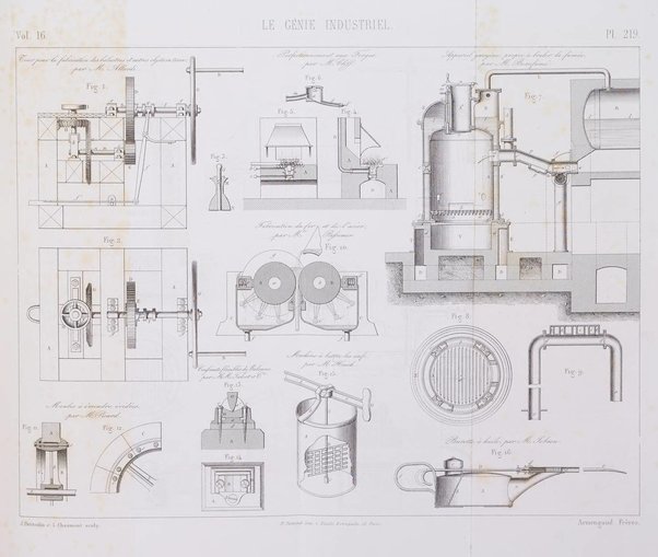 Le genie industriel revue des inventions francaises et etrangeres