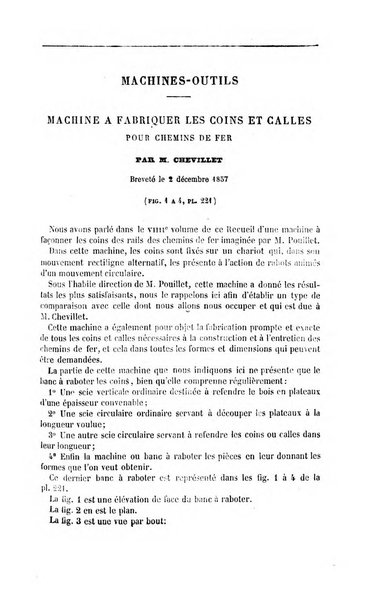 Le genie industriel revue des inventions francaises et etrangeres