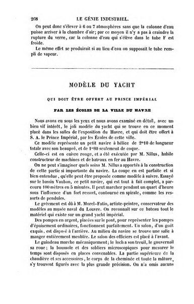 Le genie industriel revue des inventions francaises et etrangeres