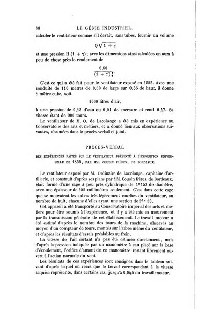 Le genie industriel revue des inventions francaises et etrangeres