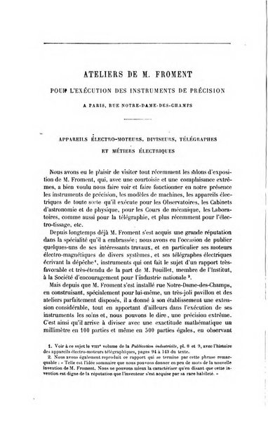 Le genie industriel revue des inventions francaises et etrangeres