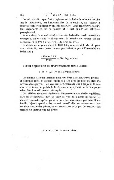 Le genie industriel revue des inventions francaises et etrangeres