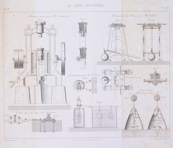 Le genie industriel revue des inventions francaises et etrangeres