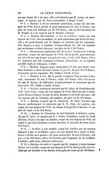 Le genie industriel revue des inventions francaises et etrangeres