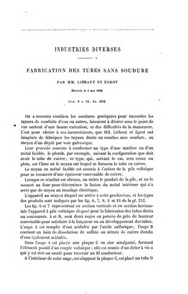 Le genie industriel revue des inventions francaises et etrangeres