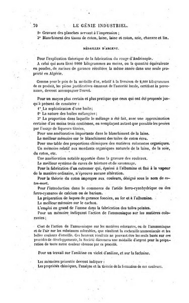 Le genie industriel revue des inventions francaises et etrangeres