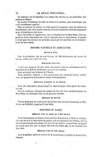 Le genie industriel revue des inventions francaises et etrangeres