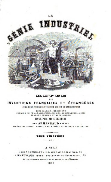 Le genie industriel revue des inventions francaises et etrangeres