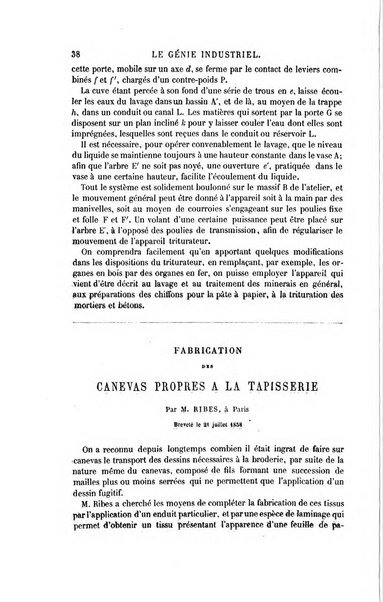 Le genie industriel revue des inventions francaises et etrangeres