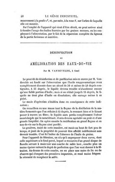 Le genie industriel revue des inventions francaises et etrangeres